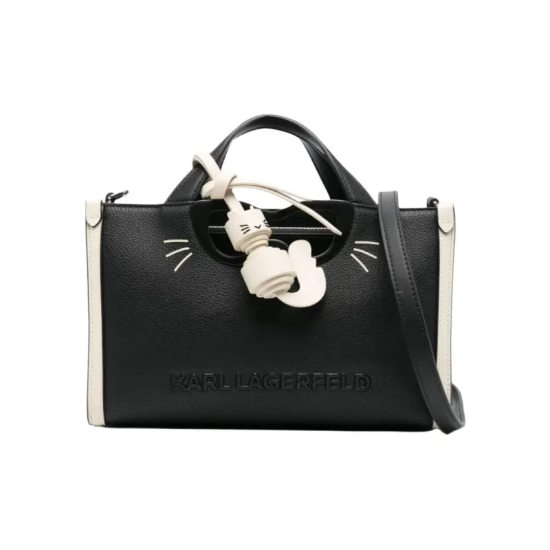 KARL LAGERFELD / Karl Lagerfeld Jeans Logo lettering Tote Bag-0