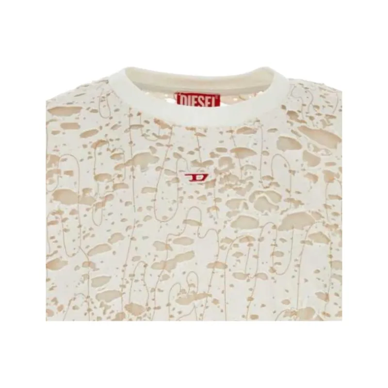 DIESEL T Shirt Men's Beige Yellow-2