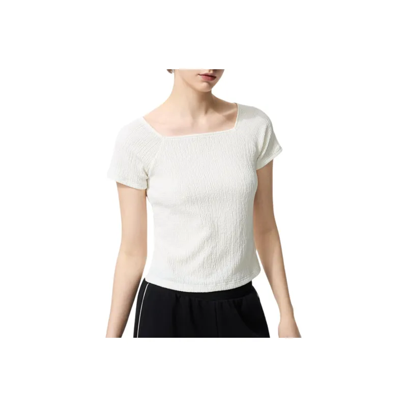 UNIQLO T Shirts Women's Ivory-0