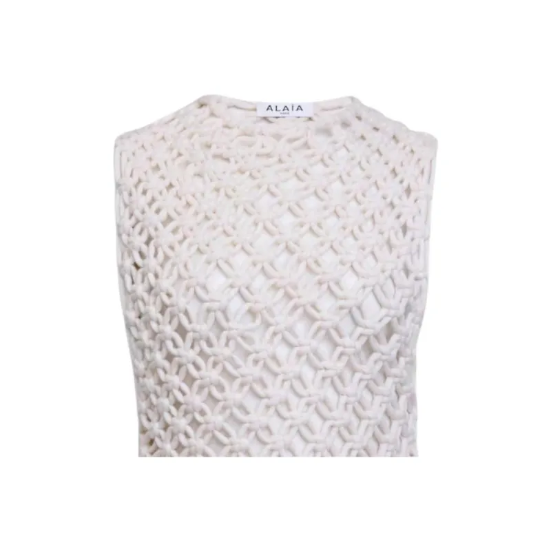 Alaia Tank Tops Women's White-1