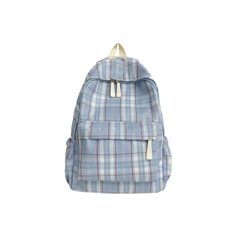Kewuku Nylon Fabric Backpack Unisex Multicolor-11