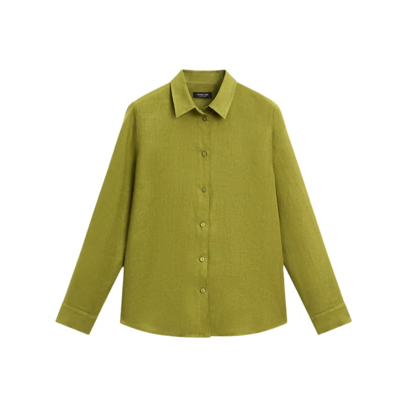 Massimo Dutti Shirts Women's Green-0
