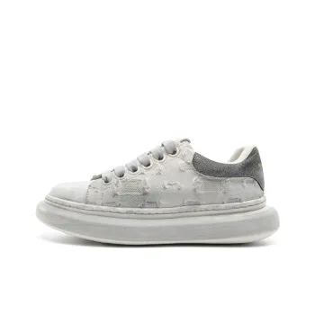 Magelly Lightweight Breathable Height Increasing Low Top Skateboard Shoes Men's