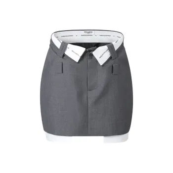 Three Quarters Casual Short Skirts Women's