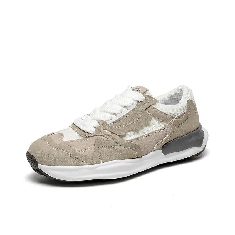 OUGLEMEN Slip Resistant And Abrasion Resistant Coverage Low Top Casual Shoes Men's Box-1