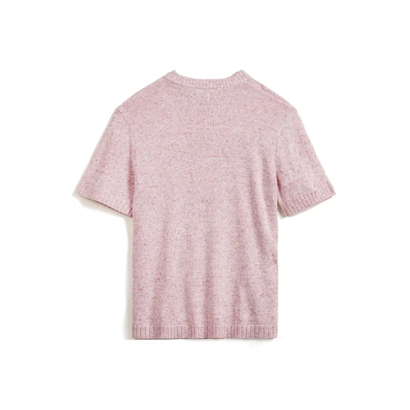 MADEN T Shirts Men Pink-1