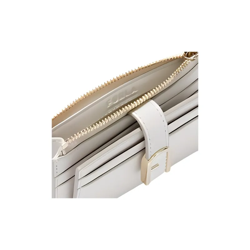 Furla Calfskin Card Holder Small Size Women's Cotton Candy-4