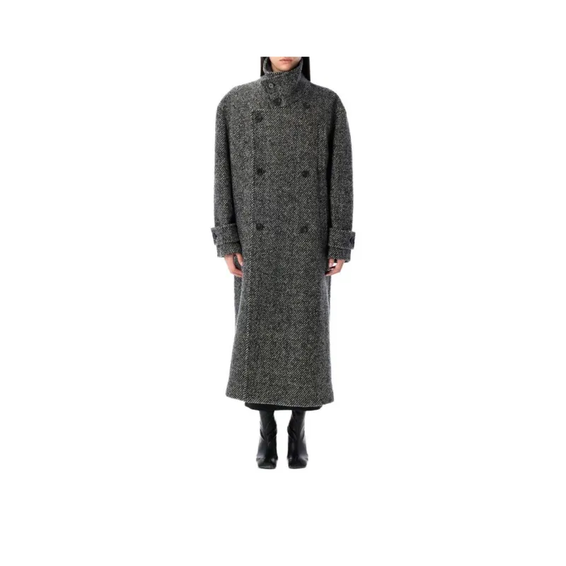 MSGM Coats Women's Gray-0