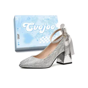 CVOJOO Chunky Heel High Heels Women's