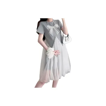 The Temptation Of The Muse Short Sleeved Dress Women's