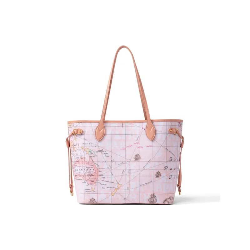 PAPRIKA Cow Leather Shoulder Bag Regular Women's Multicolor-4