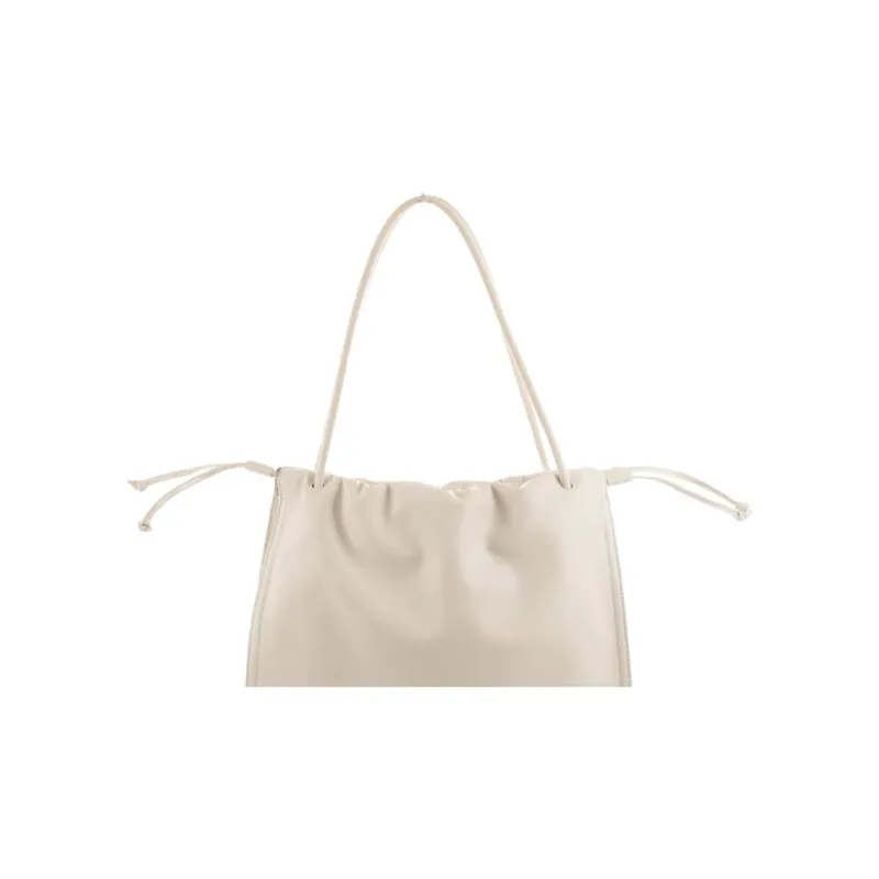 COCCINELLE Calfskin Shoulder Bag Women's White-2