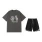 2 Pack (Dark Gray Top+Black Shorts)