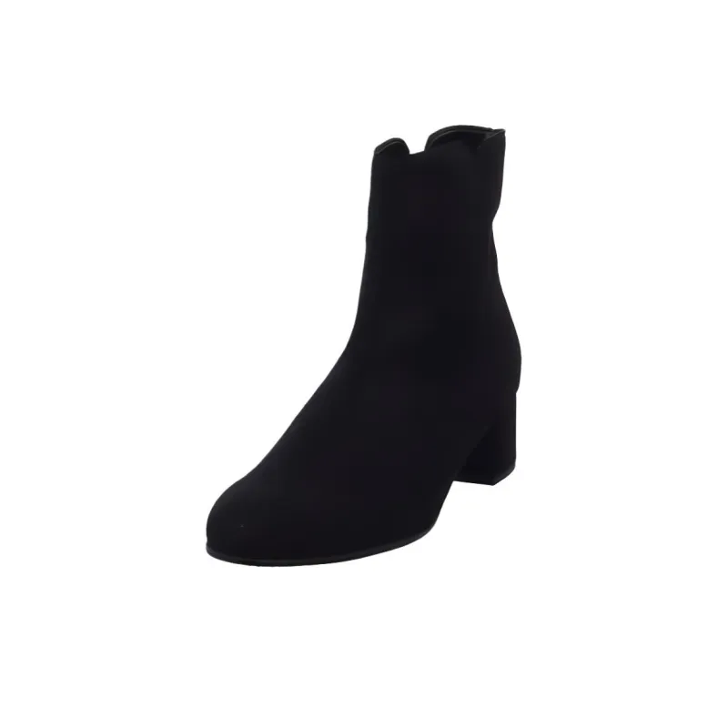 Gabor Ankle Boots 5cm Women's Black-3