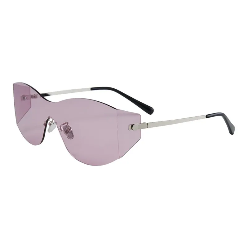 MUYKUY Metal Cat Eye Sunglasses Unisex-0