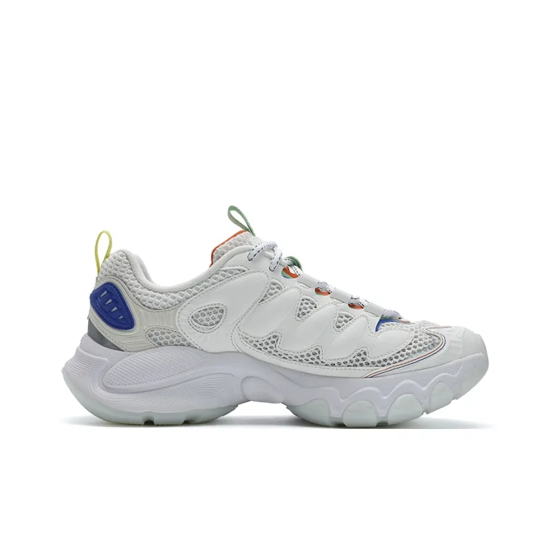 FILA Modern Abrasion Resistant Breathable Low Top Casual Shoes Men's White-1