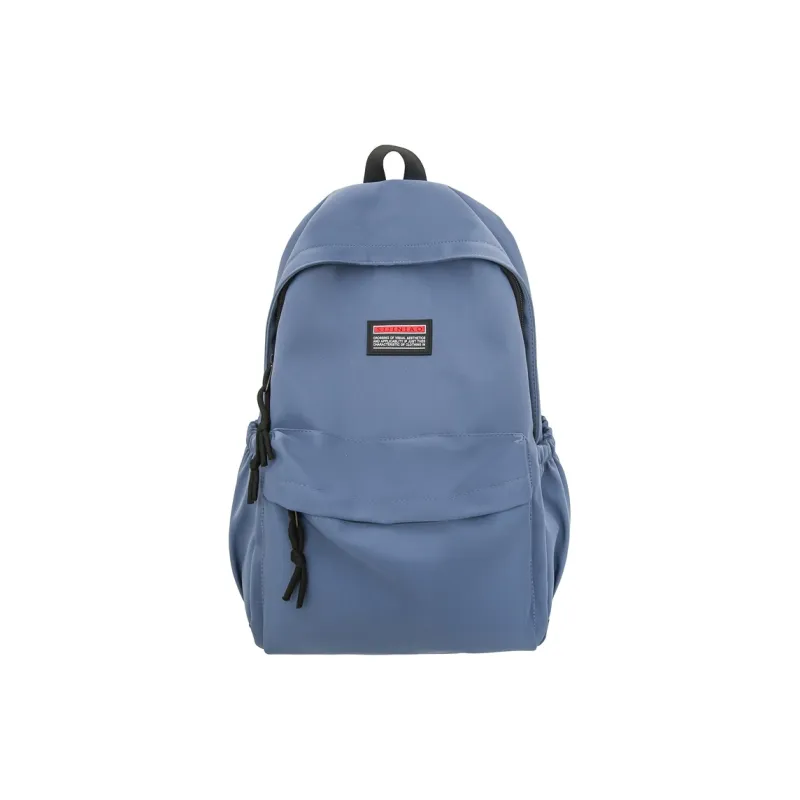 AIBAG Nylon Backpack Unisex Pink/Blue/Green/Black/Gray/White-6