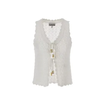 GANNI Knitwear Women's White