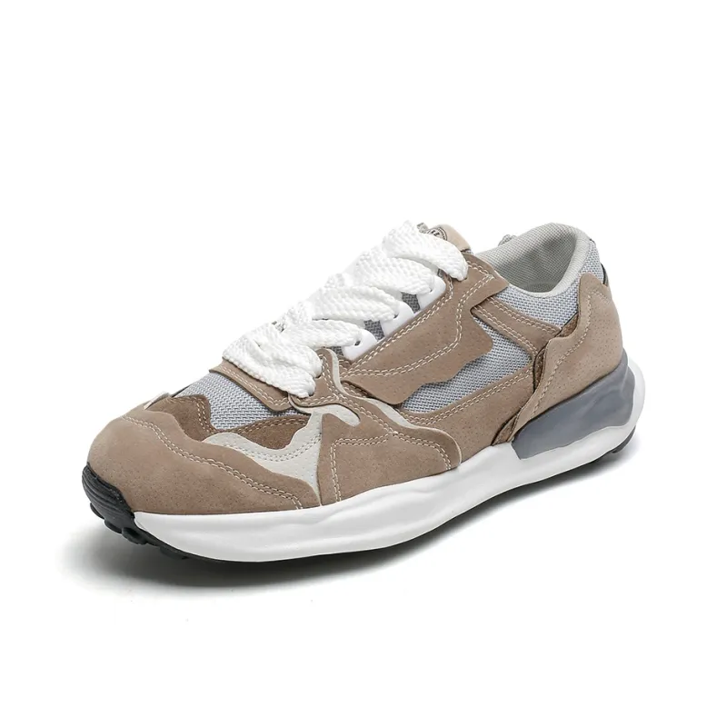 OUGLEMEN Slip Resistant And Abrasion Resistant Coverage Low Top Casual Shoes Men's Box-16