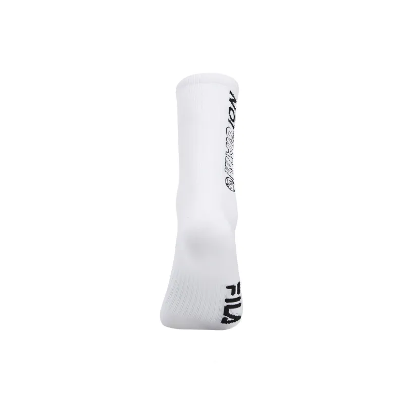 FILA FUSION TENNIS Knee High Socks Men's 1 Pack Standard White-3