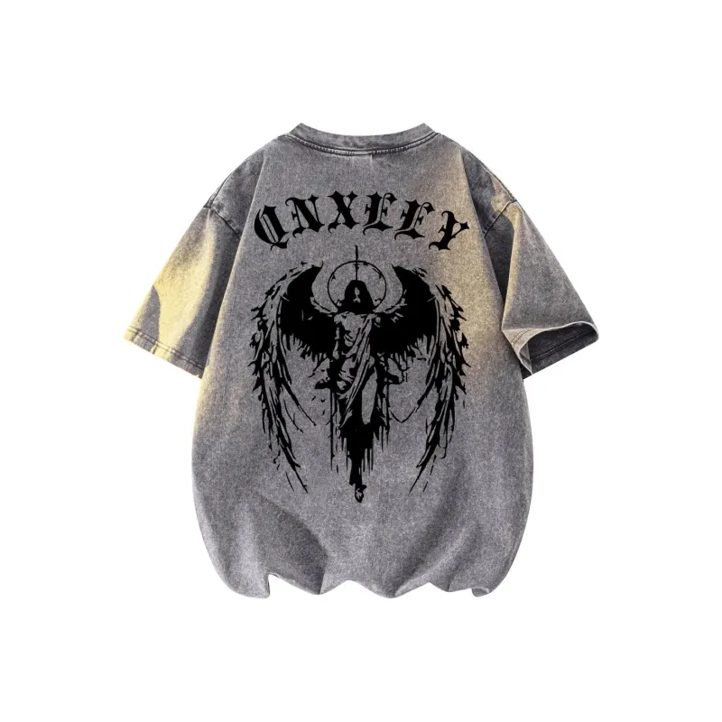Qnxeey T Shirts Unisex-6