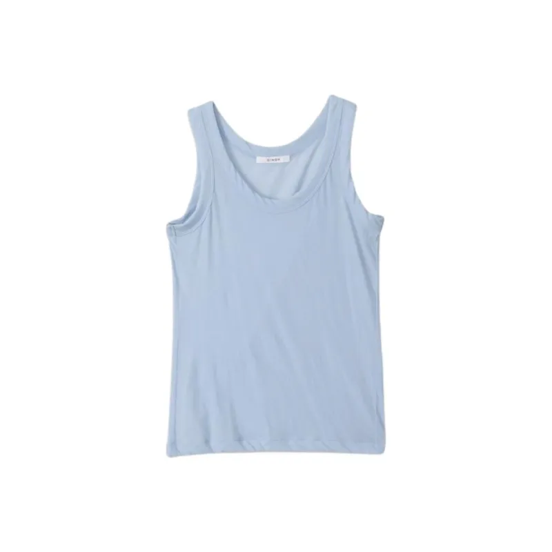 CINOH Tank Tops Women's Sax Blue-0