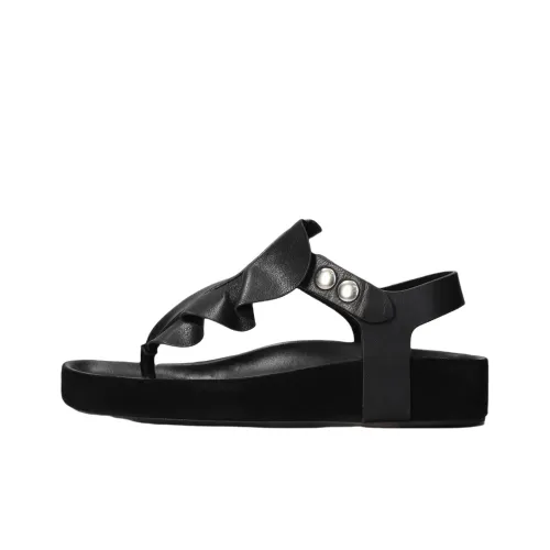 ISABEL MARANT Isela One Strap Sandals Women's Black
