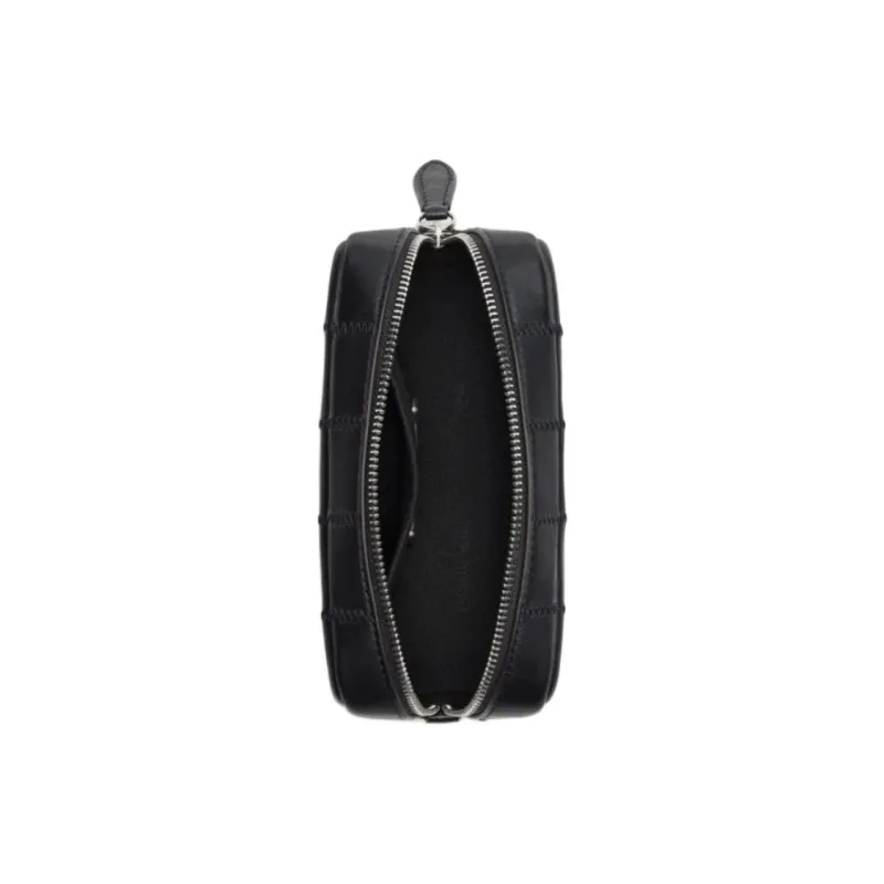 Coachtopia Sheepskin Makeup Bag Trumpets Unisex Black-2