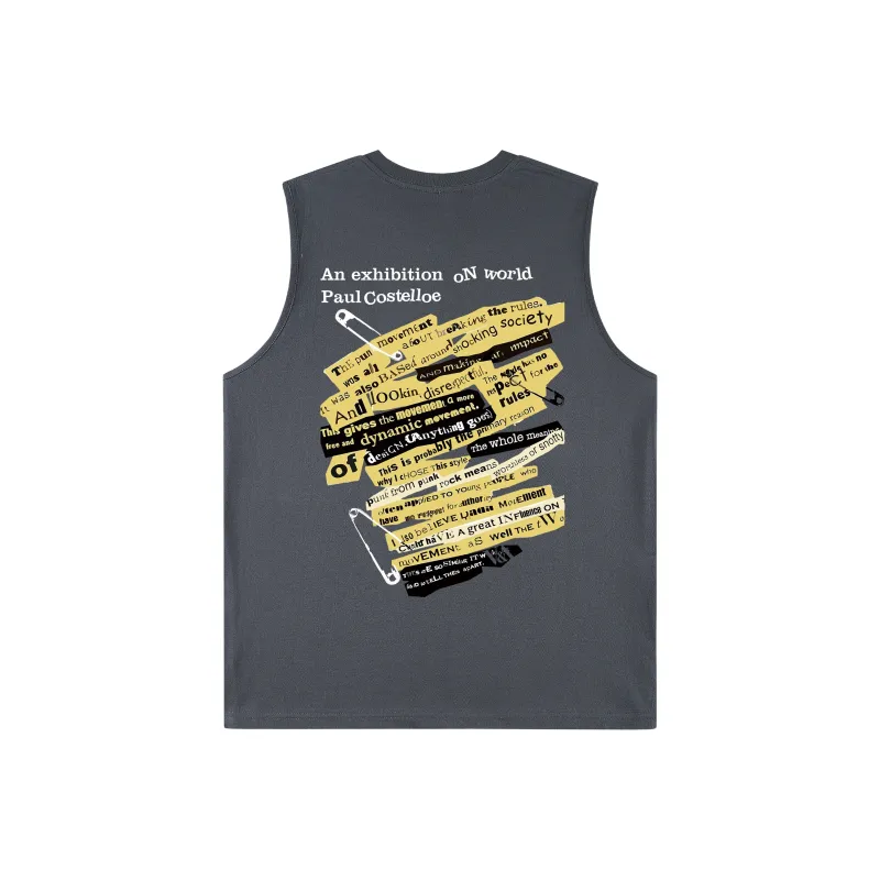 PAUL COSTELLOE Tank Tops Unisex-7