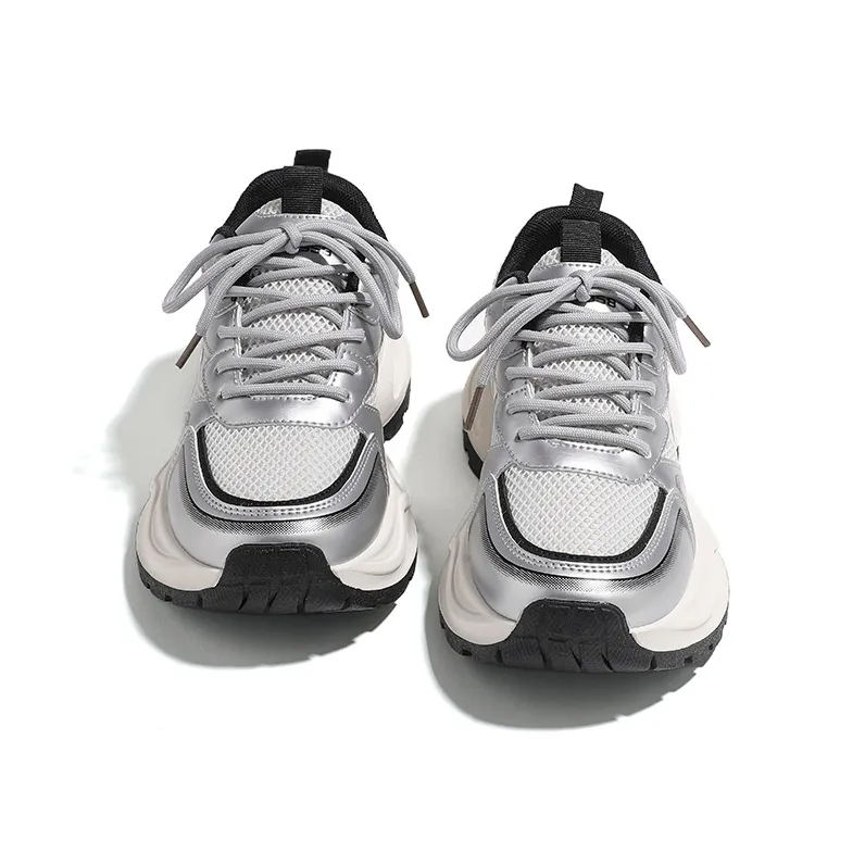 HUANQIU Slip Resistant And Breathable Low Top Chunky Sneakers Women's Very Color-2
