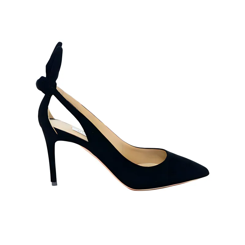 AQUAZZURA Slim Heel High Heels 8.5cm Women's Black-1