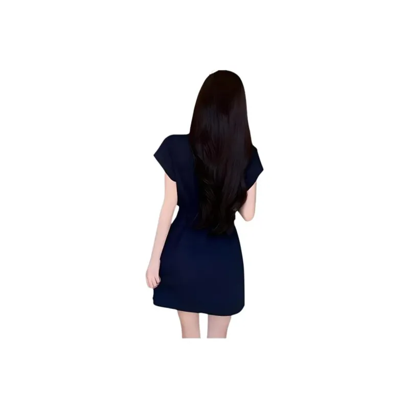 The Temptation Of The Muse Short Sleeved Dress Women's-0