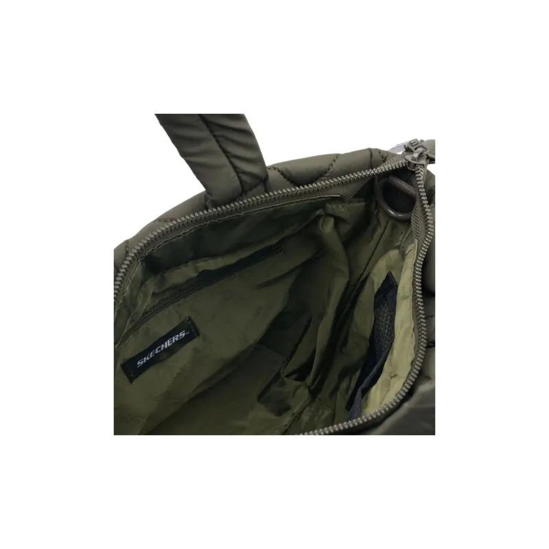 Skechers Polyester Tote Bag, Handbag Mini Women's Olive-3