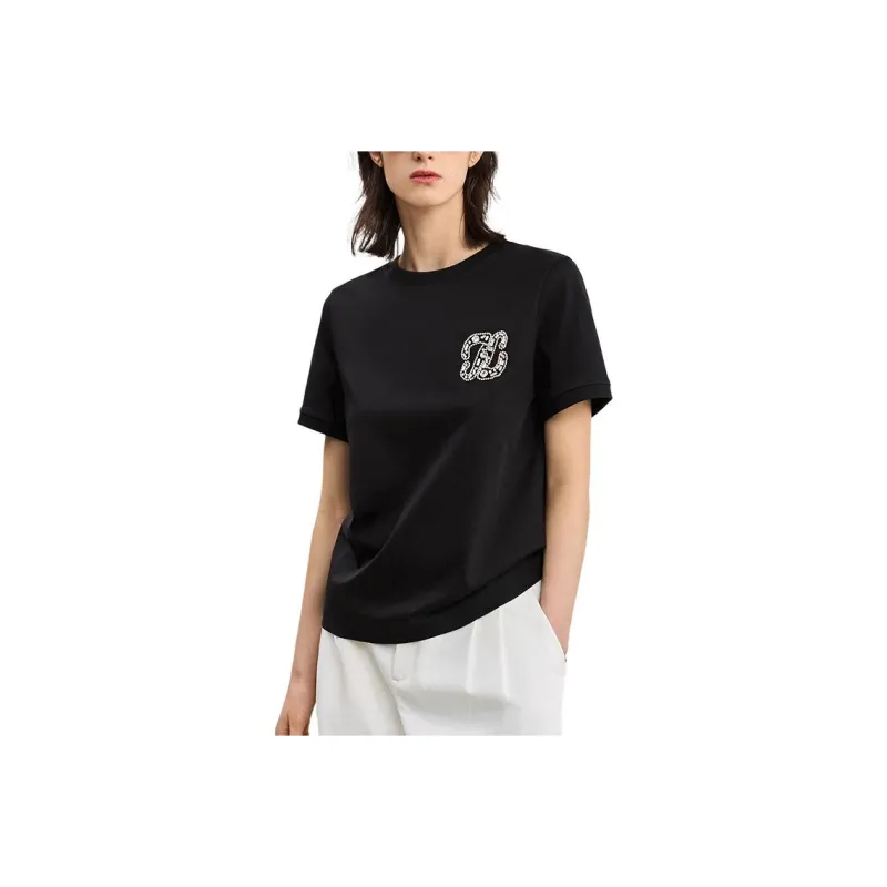 LILY T Shirts Women's 510 Black-0
