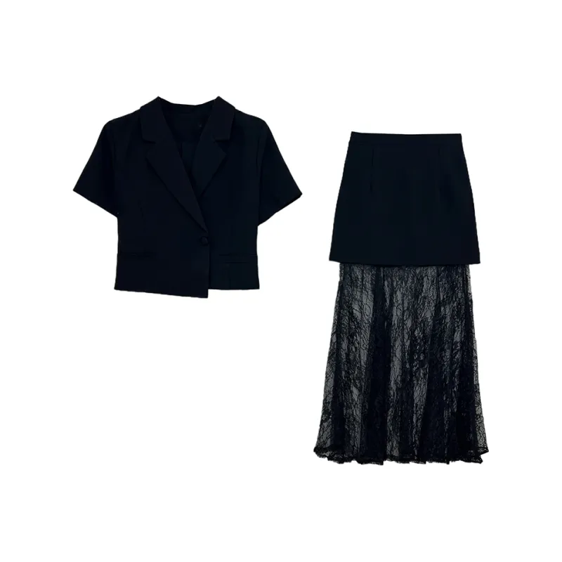 Icicofficial Two Piece Skirt Sets Women's-4
