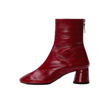 PROENZA SCHOULER Ankle Boots 5.5cm Women's Rose Red