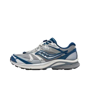 Saucony Kinvara 4 Low Top Casual Shoes Unisex Gray Silver Blue