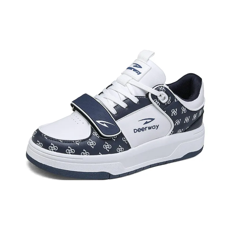 DEERWAY Anti Slip Wear Resistant Low Top Skateboard Shoes Men's-6