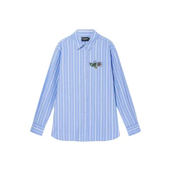Desigual Shirts Women's Light Blue