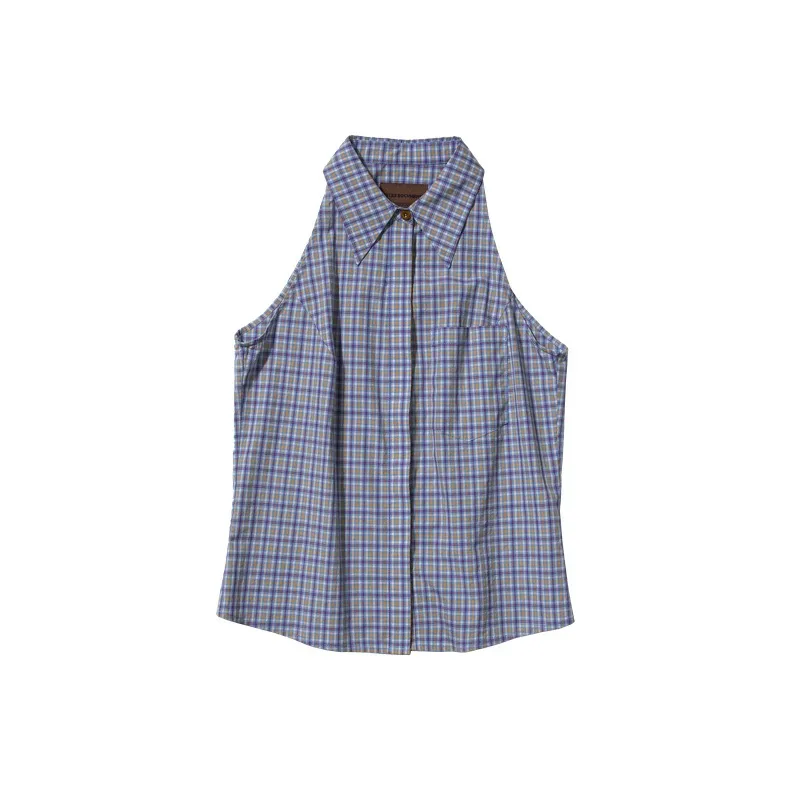 CYCLE DOCUMENT Shirts Women's Purple Plaid-0