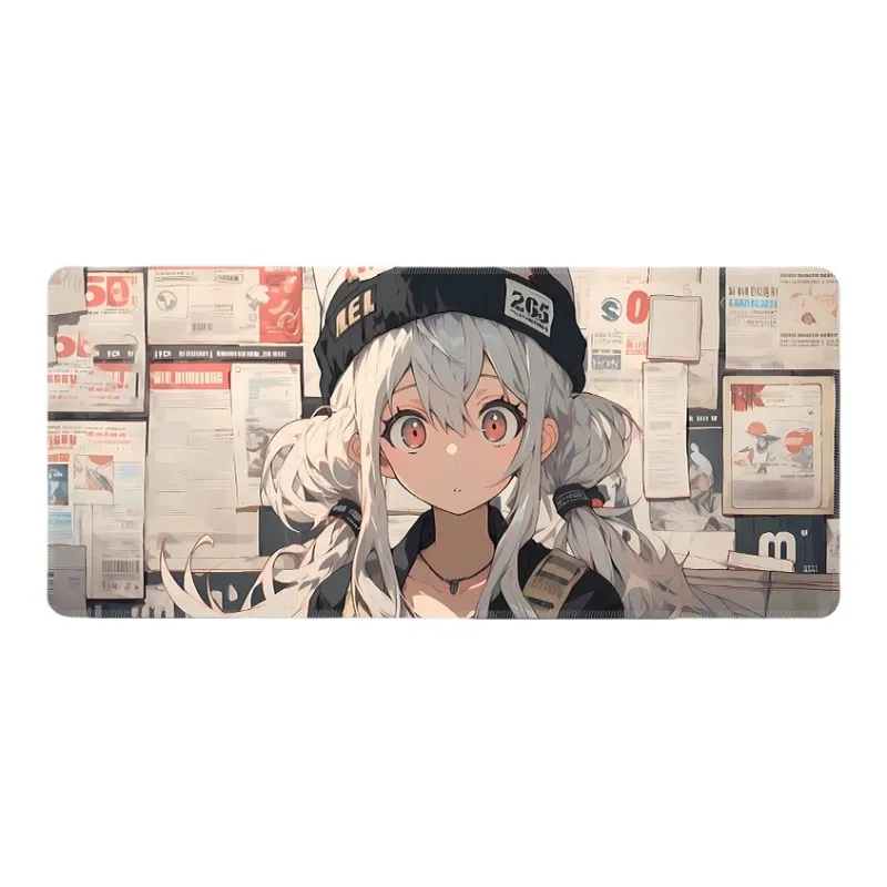 DANYIN Extra Large Vintage Girlish Computer Keyboard Pad Anime Mouse Pad Esports Gaming Table Mats For Men Mouse Pads-10