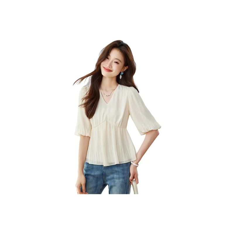 PIERRE CARDIN Chiffon Shirt Women's-0