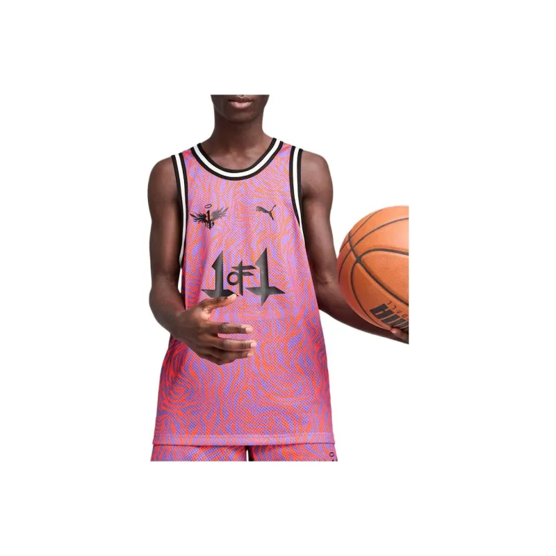 PUMA x Neymar Jr MELO Basketball Jersey Men's Violet-5