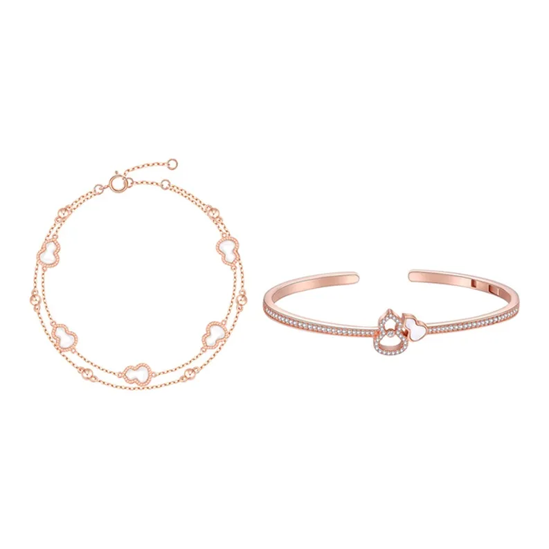 Vcixyou S925 Silver Bracelets Women's-5