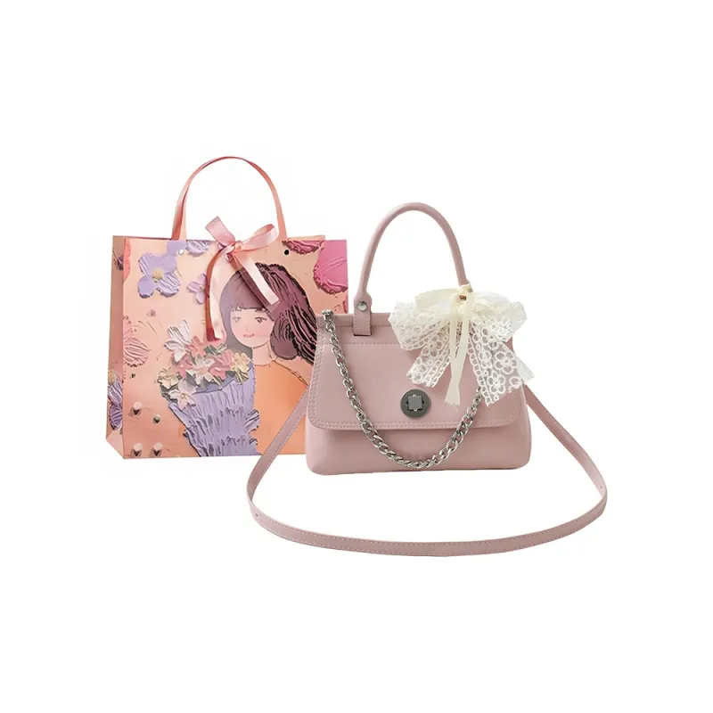 PARK DANCE PU Shoulder Bag, Crossbody Bag, Handbag Regular Women's White/Blue/Pink/Purple/Black-8