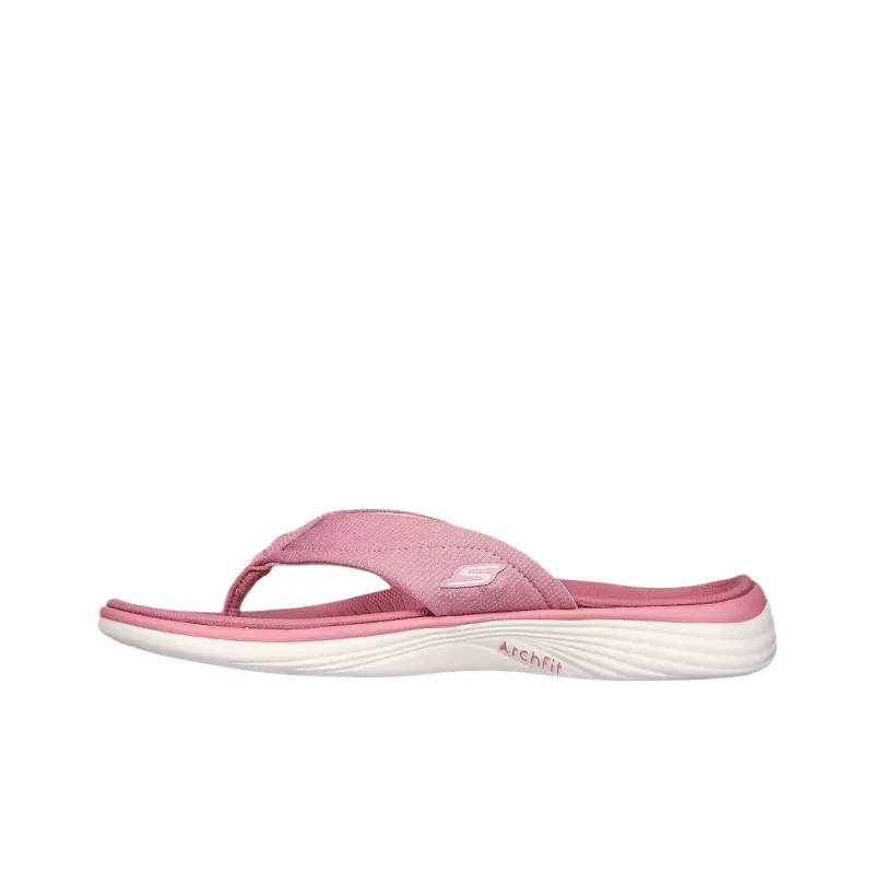 Skechers Arch Fit Slip Resistant Flip Flops Women's Light Purple-0