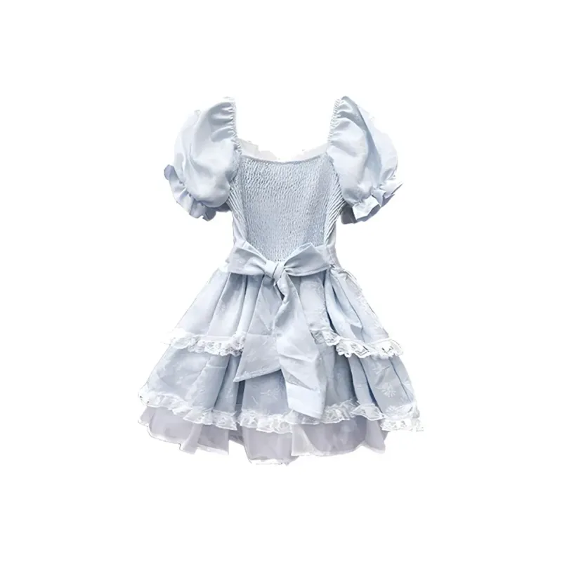 Peaches Peaches Short Sleeved Dress Women's-1