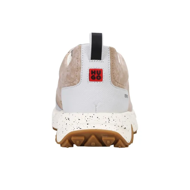 HUGO BOSS Kane Runner Low Top Casual Shoes Men's Beige-3