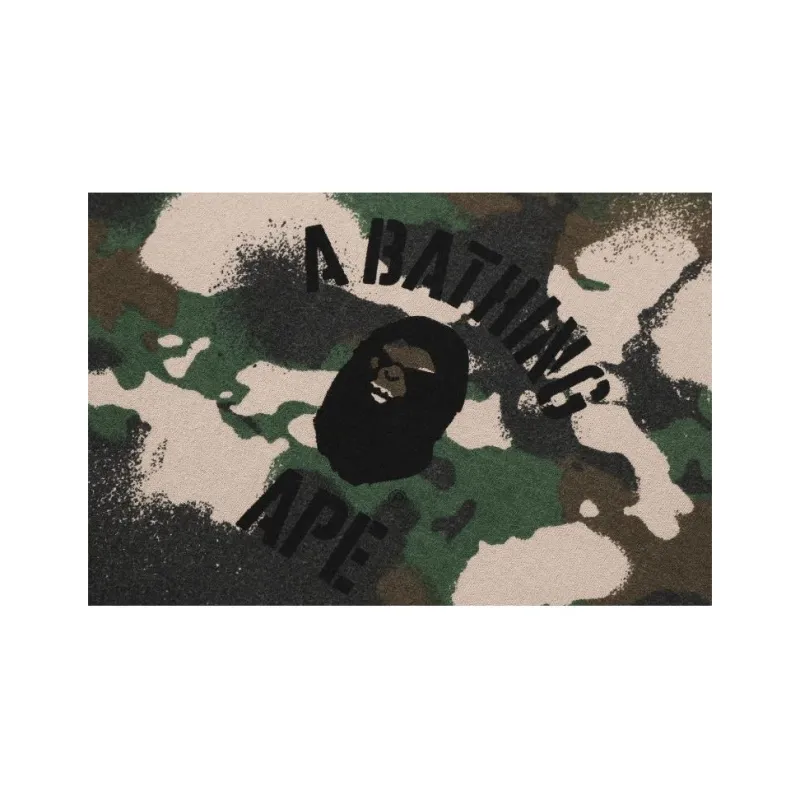 A BATHING APE ® Camouflage print T shirt-5