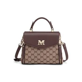 EBLAN Fabric Handbag Women's Coffee/Earth Yellow
